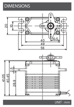 Load image into Gallery viewer, JR S8911BL Brushless High Torque Servo
