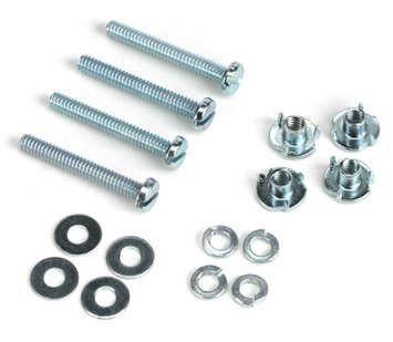 DUBRO MOUNTING BOLTS & CAPTIVE NUTS 3-48 x 3/4