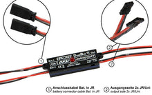 Load image into Gallery viewer, EMCOTEC HACKER DPSI DUAL BATTERY SWITCH & REGULATOR 5.9-7.2V F3A EDITION