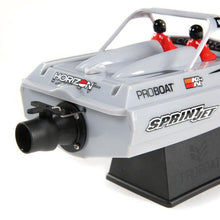 Load image into Gallery viewer, Sprintjet 9-inch Self-Righting Jet Boat Brushed RTR, Silver by Pro Boat