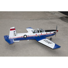 Load image into Gallery viewer, Texan T-6A II 1.6m improved w/battery hatch/flaps .75-91 2 Stroke, .91-1.00 4 Stroke USAF Blue/White by Seagull Models