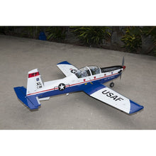 Load image into Gallery viewer, Texan T-6A II 1.6m improved w/battery hatch/flaps .75-91 2 Stroke, .91-1.00 4 Stroke USAF Blue/White by Seagull Models
