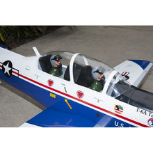 Load image into Gallery viewer, Texan T-6A II 1.6m improved w/battery hatch/flaps .75-91 2 Stroke, .91-1.00 4 Stroke USAF Blue/White by Seagull Models