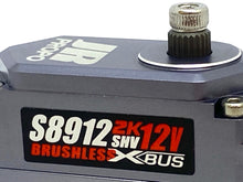 Load image into Gallery viewer, JR S8912SHV 12v "Brushless" High Torque 70kg-cm 2K XBus Servo