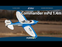 Load and play video in Gallery viewer, Commander mPd 1.4m BNF Basic with AS3X &amp; SAFE Select by Eflite

