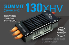 Load image into Gallery viewer, Dual Sky SUMMIT 130XHV 130Amp 5-14S Brushless Aircraft ESC
