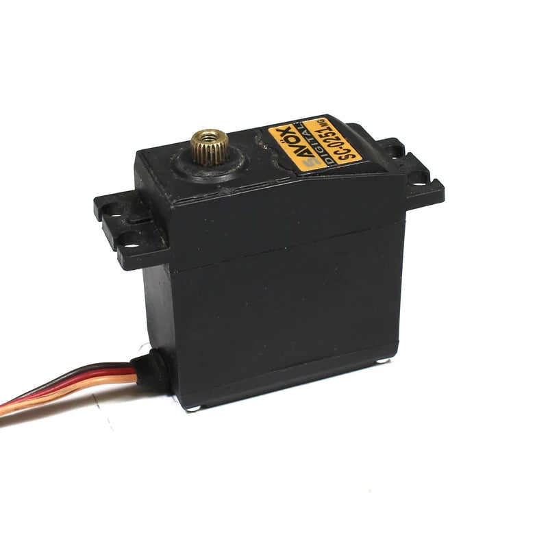 Savox Standard size Digital HV Servo 25kg 0.15sec @7.4v, 16Kg/cm, 0.18sec @6v with Soft Start, 61g, 40.7x20x39.4mm