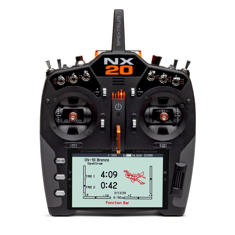 Spektrum NX20 20 Channel DSMX Transmitter Only SRP $2299