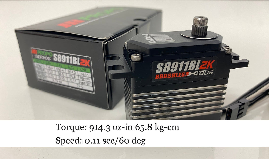 JR S8911BL Brushless High Torque Servo
