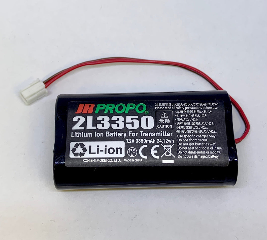 JR 2L 3350 Li-ion TX BATTERY. Lithium batteries can only be shipped within NZ