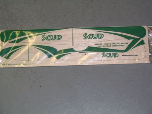 SCUD FREE FLIGHT PANEL GLIDER GREEN