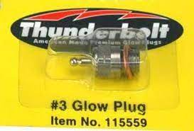 Thunderbolt No. 3 Platinum Glow Plug