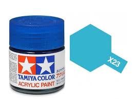 TAMIYA ACRYLIC GLOSS CLEAR BLUE 10ml