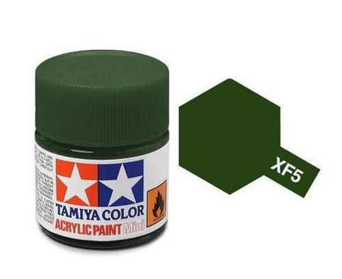 TAMIYA ACRYLIC FLAT GREEN 10ml XF-5