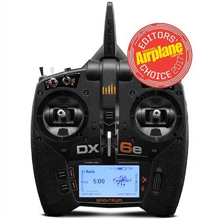 SPEKTRUM DX6e 6ch. MODE SWITCHABLE TRANSMITTER Tx Only
