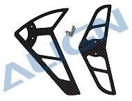 TRex 450 Carbon Stabilizer Set/3K Black