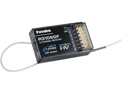 FUTABA R3106GF 2.4Ghz T-FHSS HV Mono Directional Receiver
