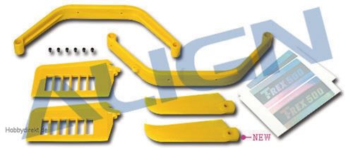 TRex 500 Upgrade Parts/Yellow