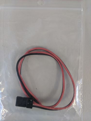 BATTERY LEAD 22AWG JR/HITEC STYLE 300mm