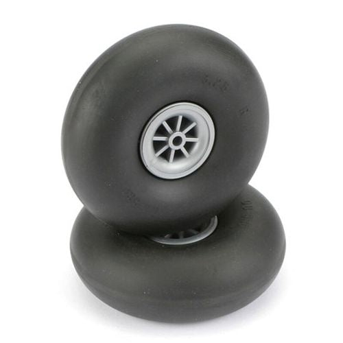 DUBRO SMOOTH TREAD LOW BOUNCE WHEELS 3.25