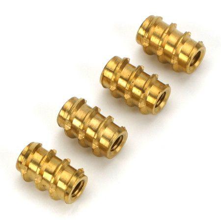 DUBRO THREADED INSERTS 8-32 (4)