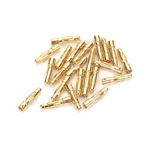 Emcotec 4mm Male Gold Connectors (5)