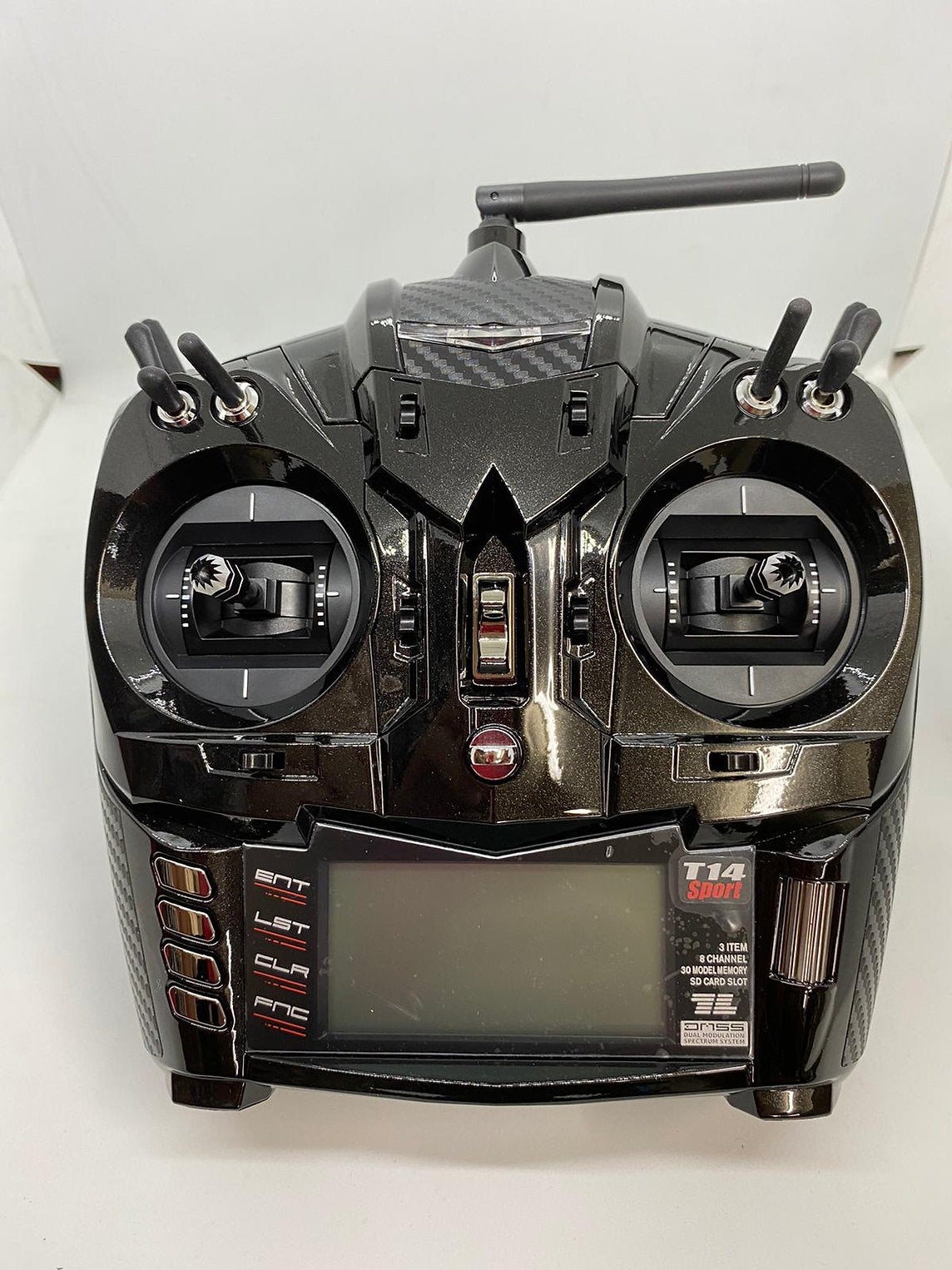 JR T14 SPORT Full 14 Channel DMSS XBUS Transmitter in Black