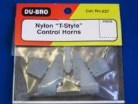 DUBRO STD. T CONTROL HORNS (2)