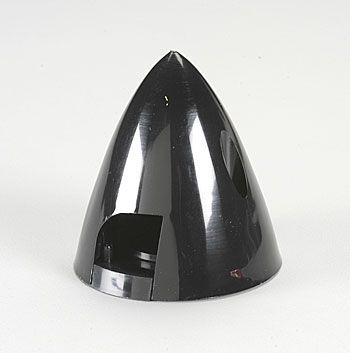 DU-BRO SPINNER BLACK PLASTIC 1.5