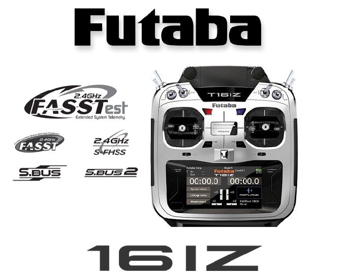 FUTABA 16CH 16IZ 2.4GHz, with R7108SB Rx MODE 1