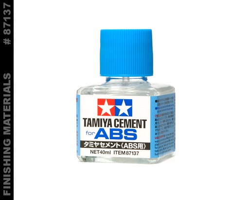 TAMIYA CEMENT FOR ABS * REPLACES PLASTRUCT PPC-2 40ml