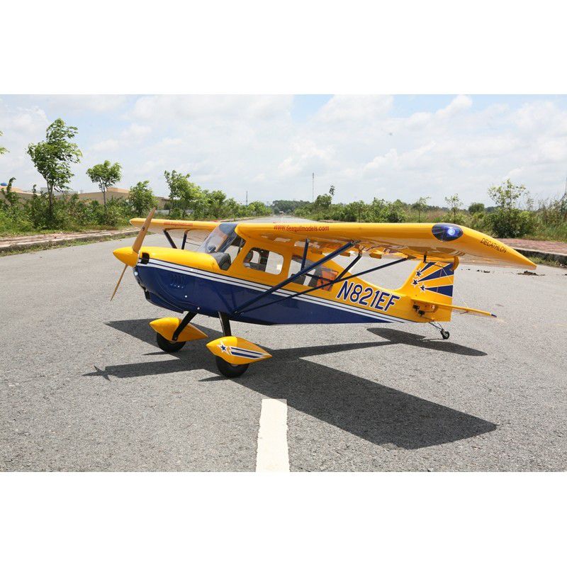 Decathlon 3D 3m span 50cc Yellow (2 boxes Wing, Fus) by Seagull Models