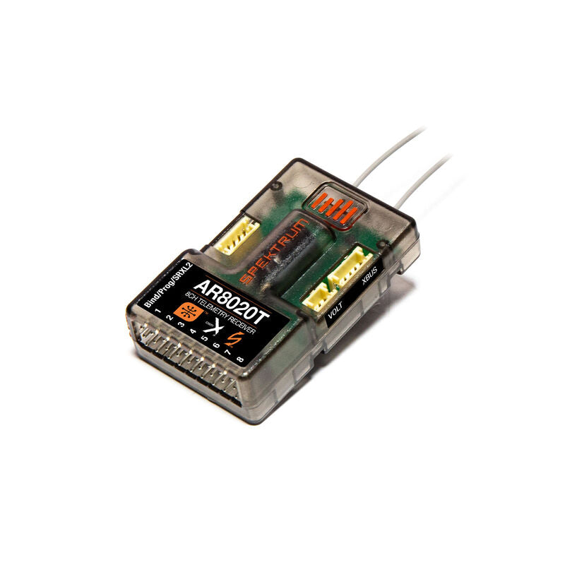 AR8020T 8-Channel Telemetry Receiver by Spektrum (Replaces SPMAR8010T)