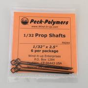 Peck-Polymers PA044 size #2 Prop Shafts 1/32
