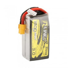 Load image into Gallery viewer, 2021 Tattu R-Line Version 3.0 1800mAh 14.8V 120C 4S1P 197g Lipo Battery Pack with XT60 Plug
