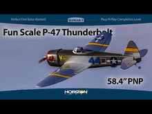 Load and play video in Gallery viewer, Hangar 9 Fun Scale P-47 Thunderbolt 58.4
